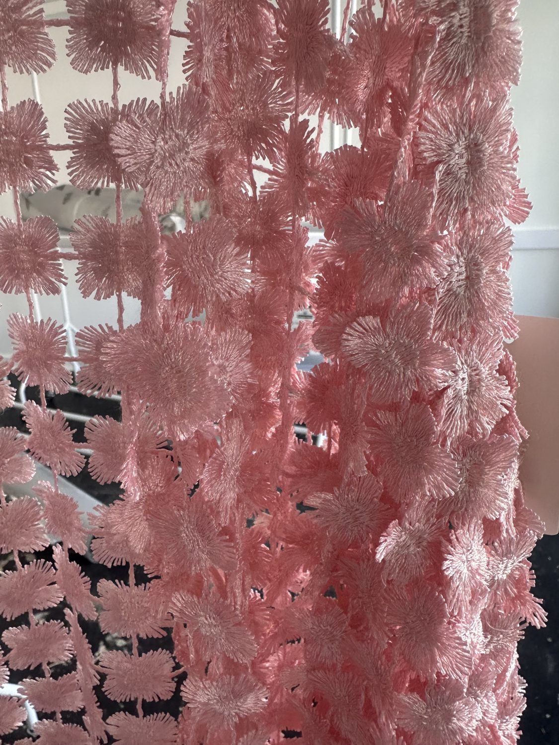 BABY PINK DAISY CARDI - Image 2